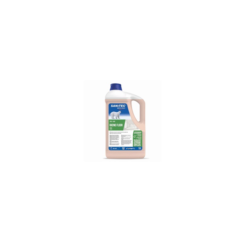 Detergente per pavimenti alla Pesca Igienic Floor 5Kg Sanitec 1439 91766